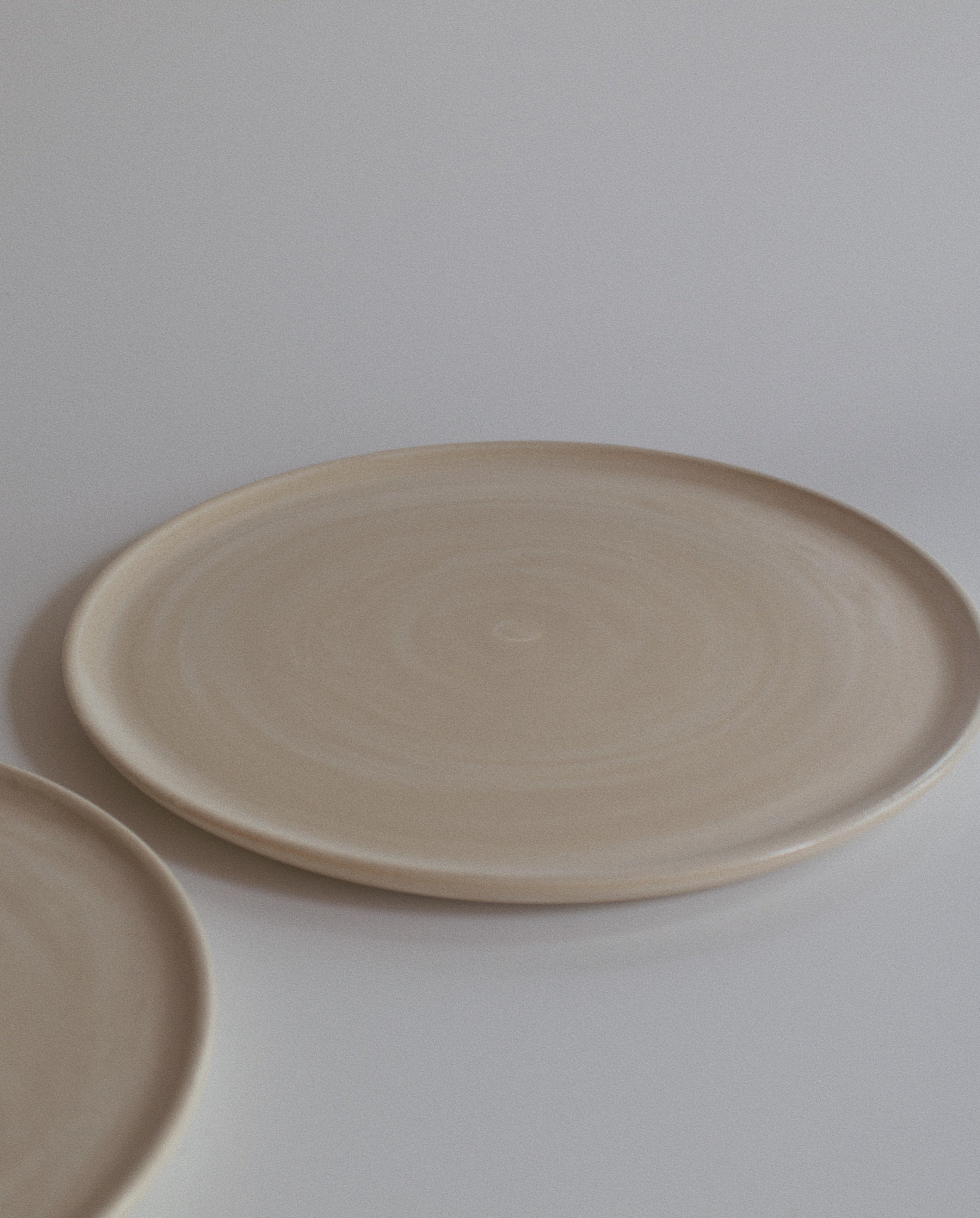Marbled plates - set