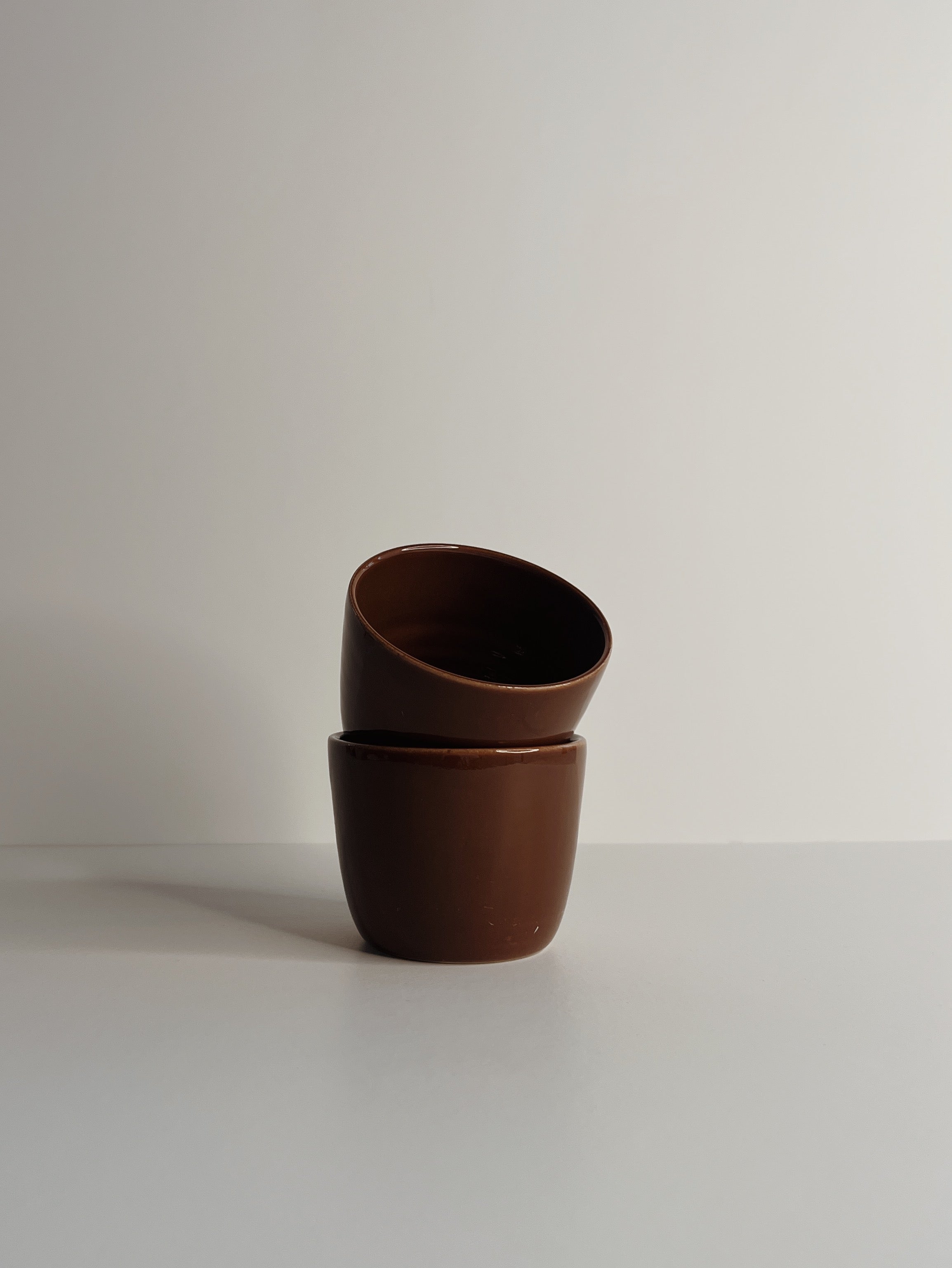 Coffee cup brown