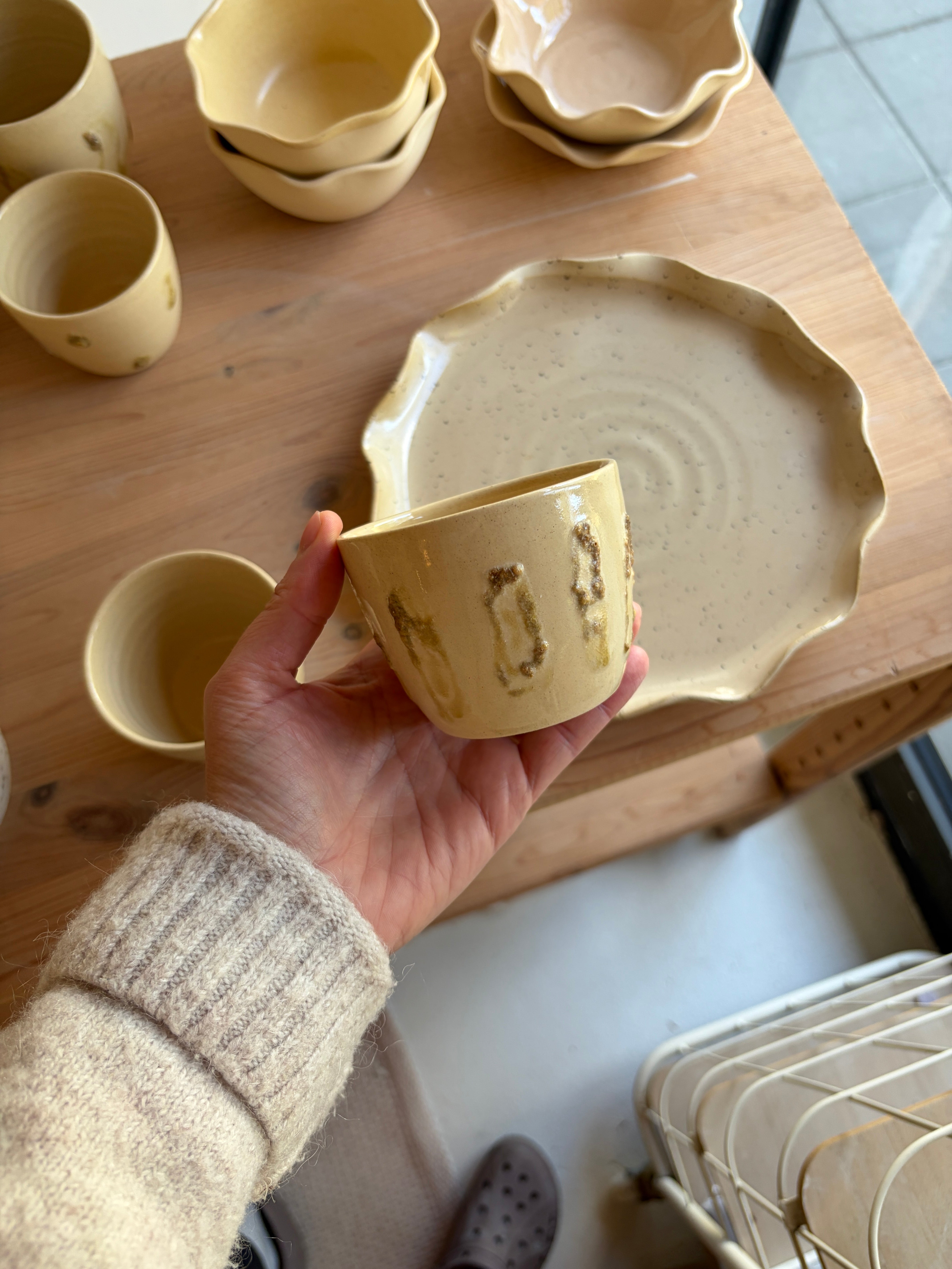Cup klein, wilde klei nr3