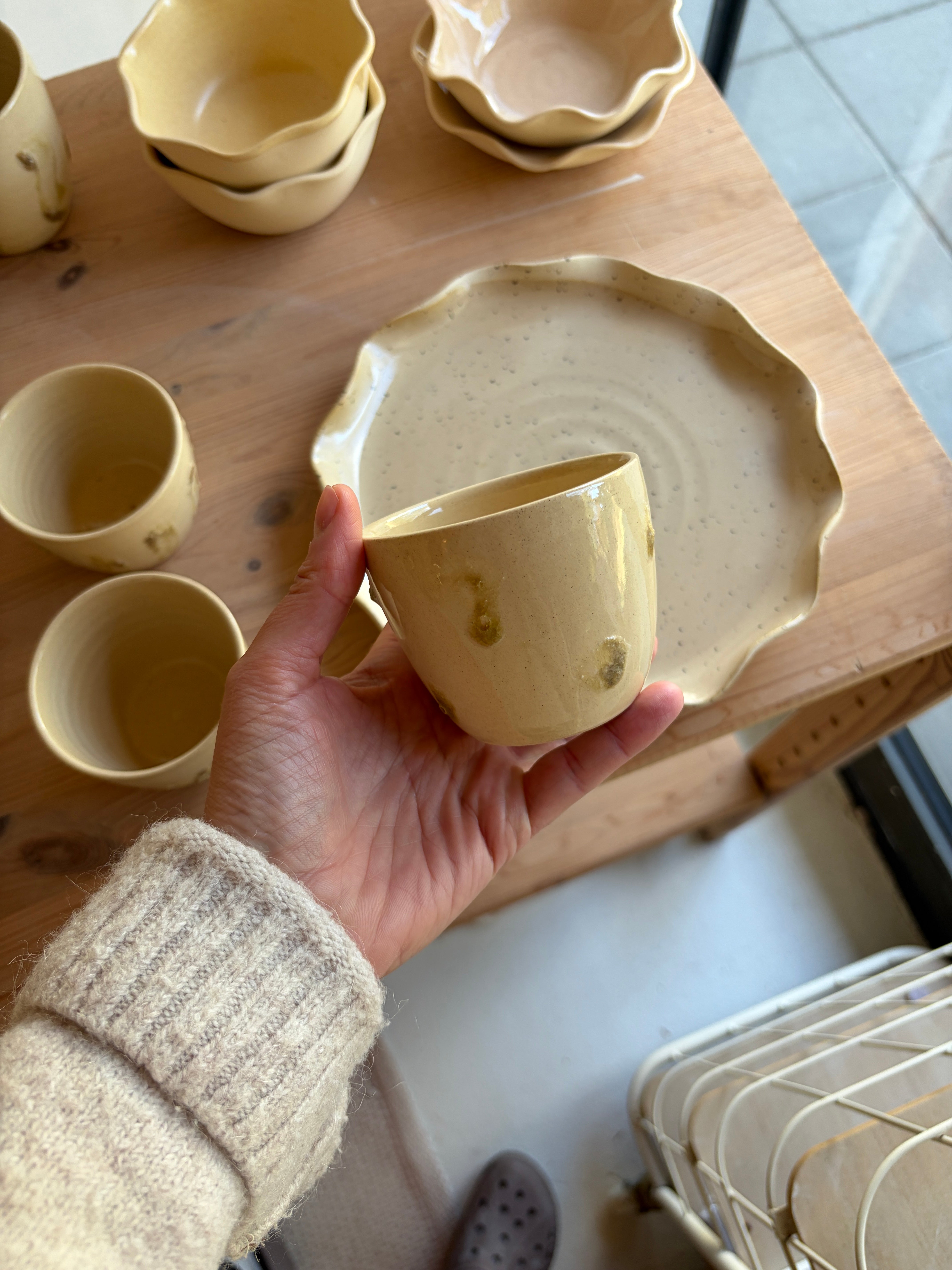 Cup klein, wilde klei nr.2