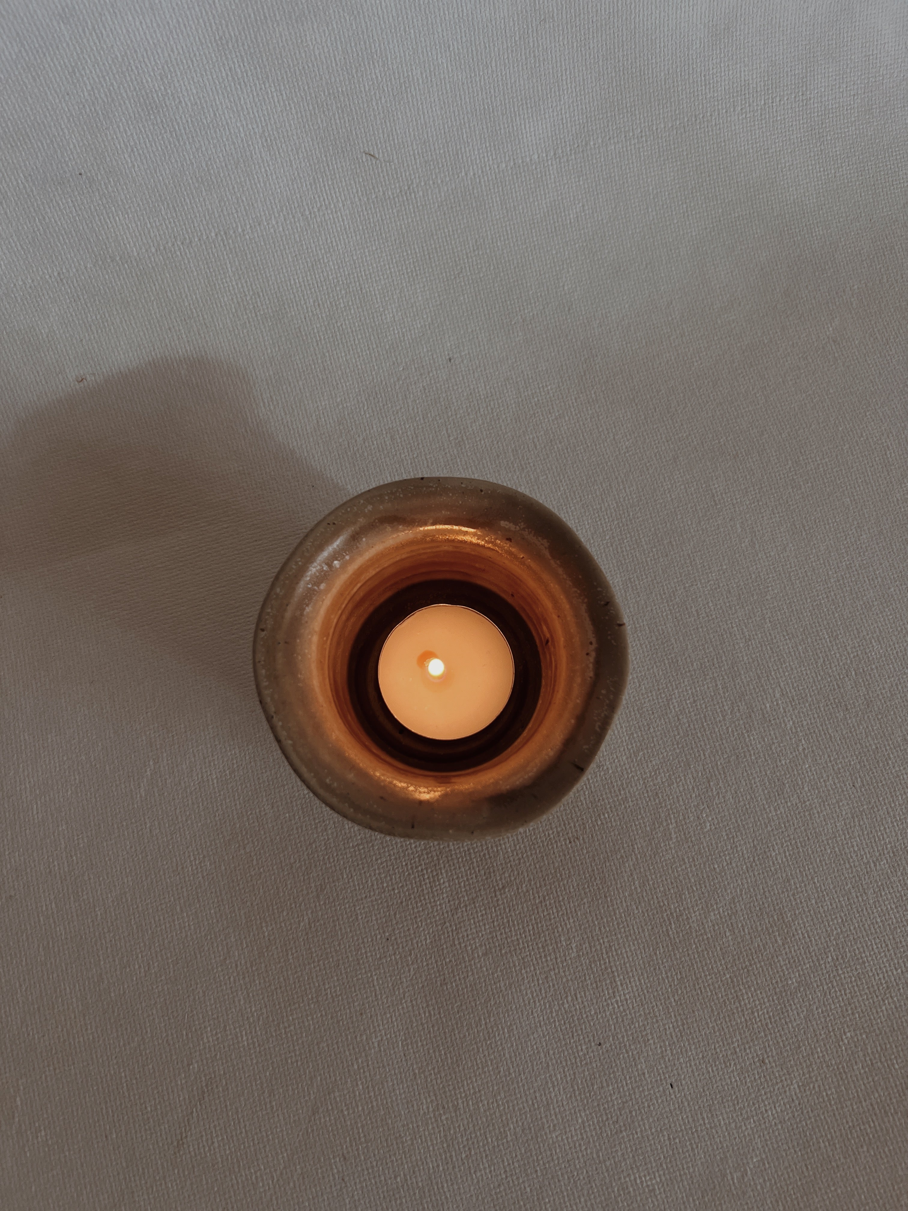 Theelicht houder ruffle