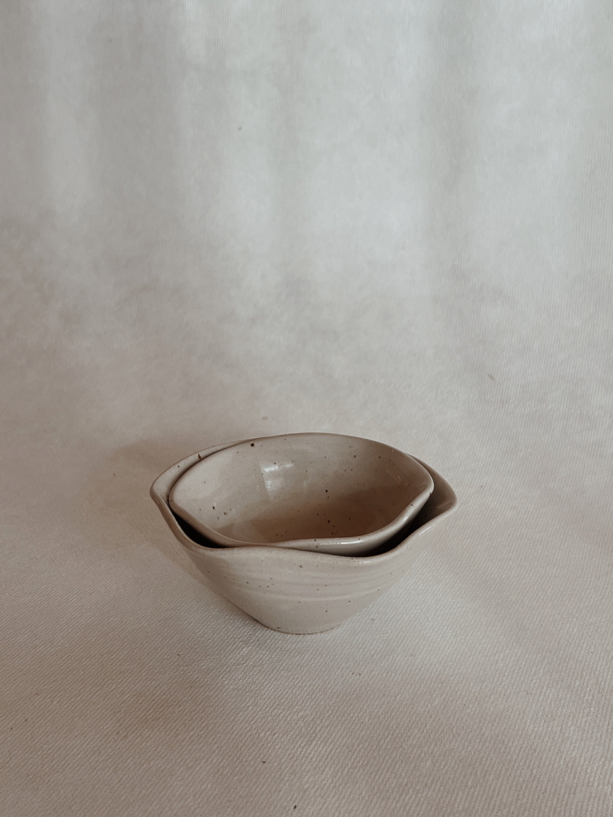 Mini schaaltjes, set van 2