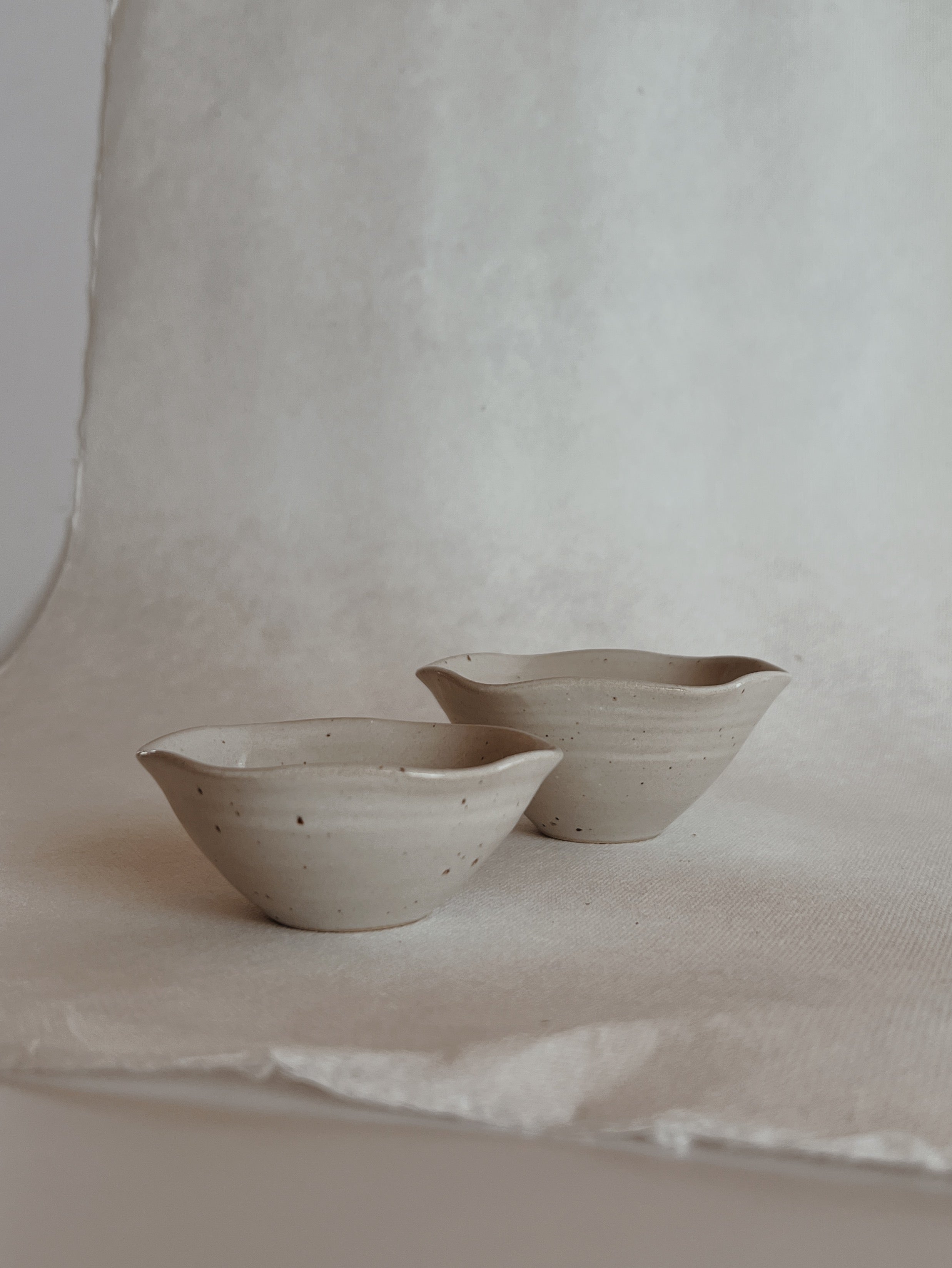 Mini schaaltjes, set van 2